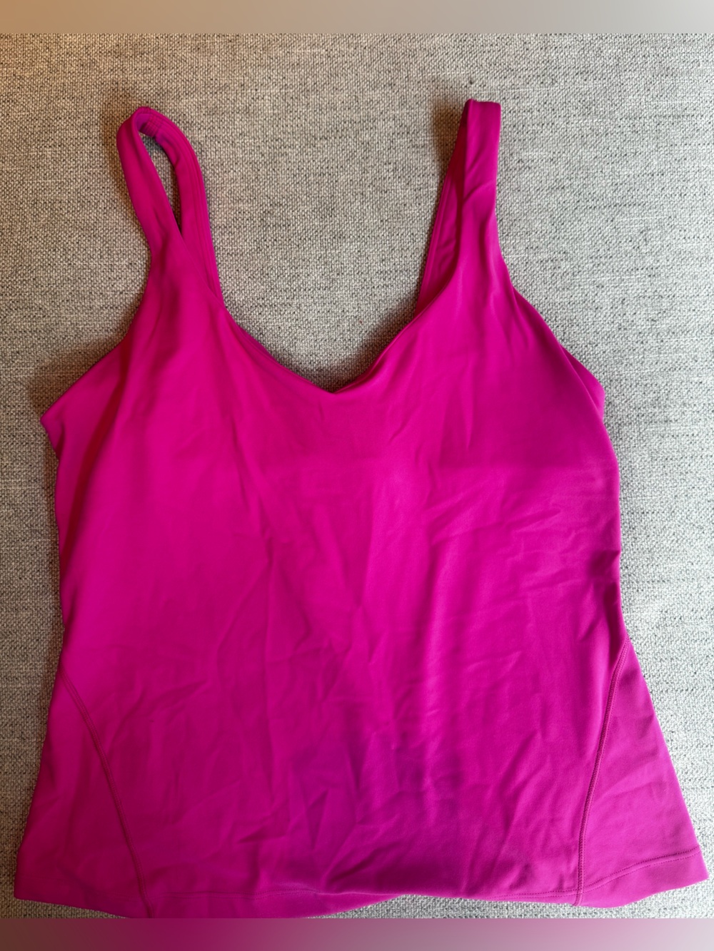 lululemon athletica sonic pink waist length align Tank